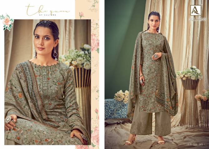 Alok Suit Gulrang Designer Casual Printed Plazzo Suit Collection at Wholesale Price